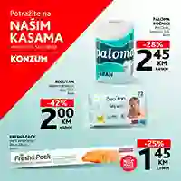 Snizenja Konzum na kasama konzum sniženja na kasama