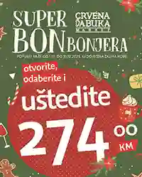 Crvena jabuka Akcija snizenja Crvena jabuka akcija Bonbonjera snizenja