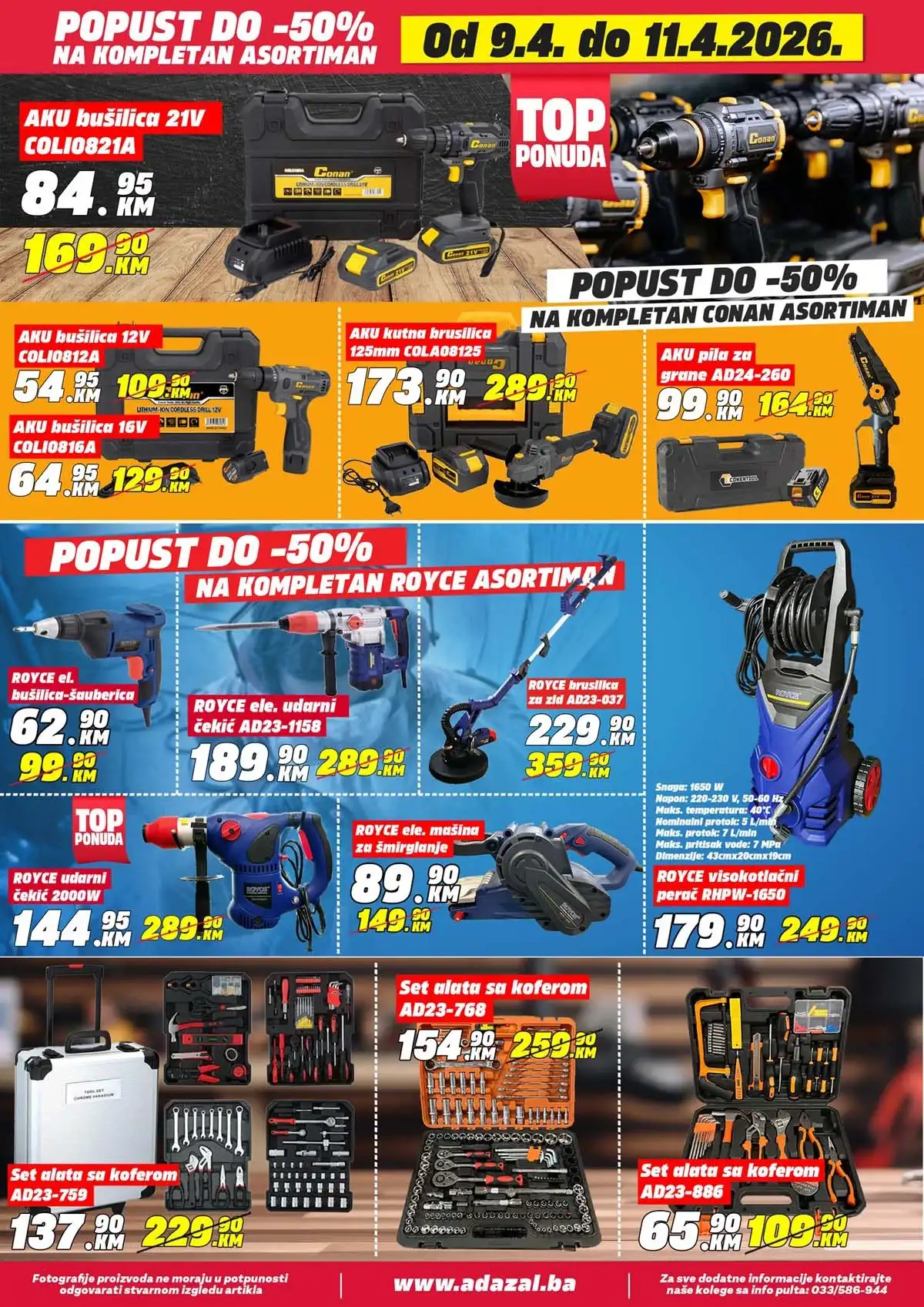 Adazal sniženja do 50 posto katalog april 2026 strana 2