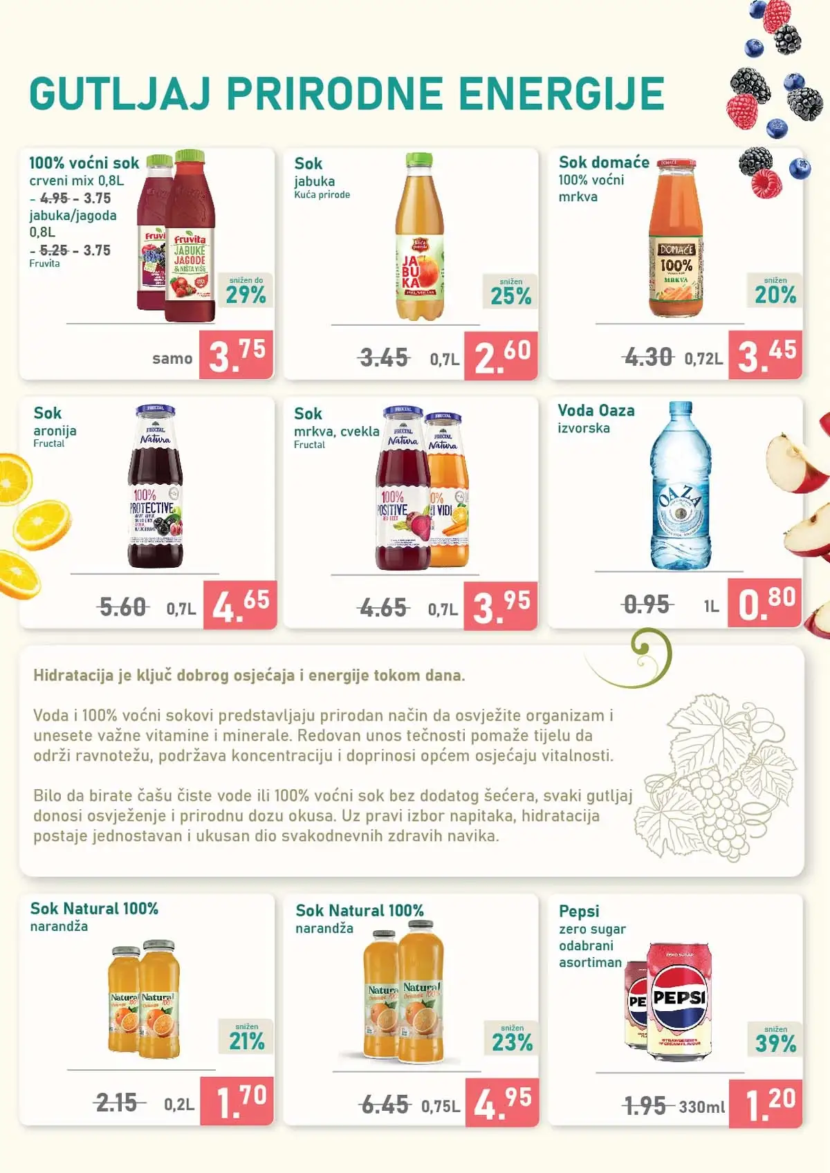 AMKO Dani zdravlja katalog – povoljna kupovina hrane i pića