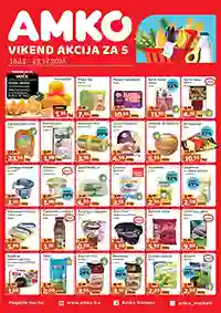 🛒 Amko – vikend akcija do 22. decembar 2025 | Brze uštede