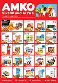AMKO Vikend akcija sniženja do 24.11.2025.