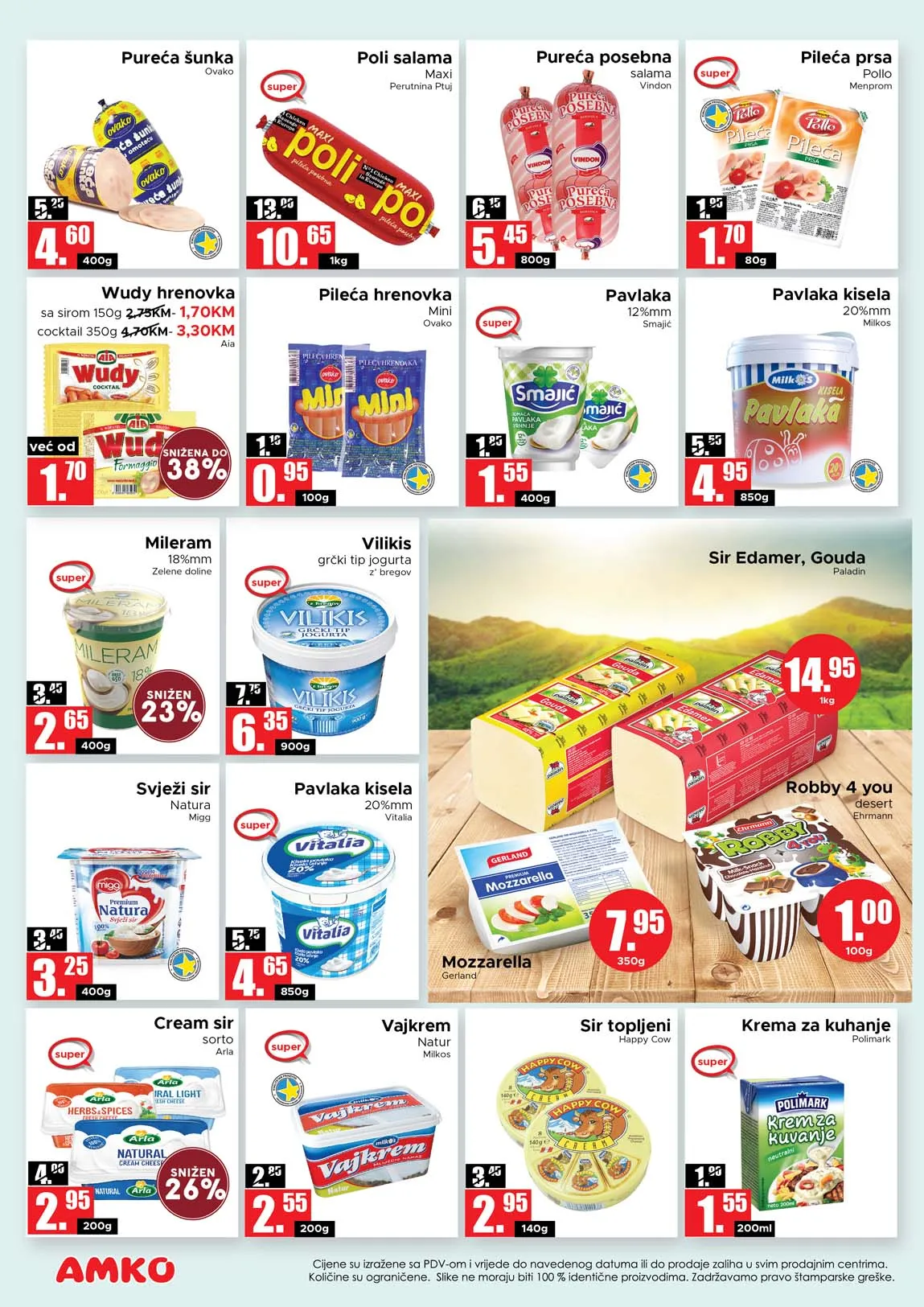 AMKO marketi sniženja
