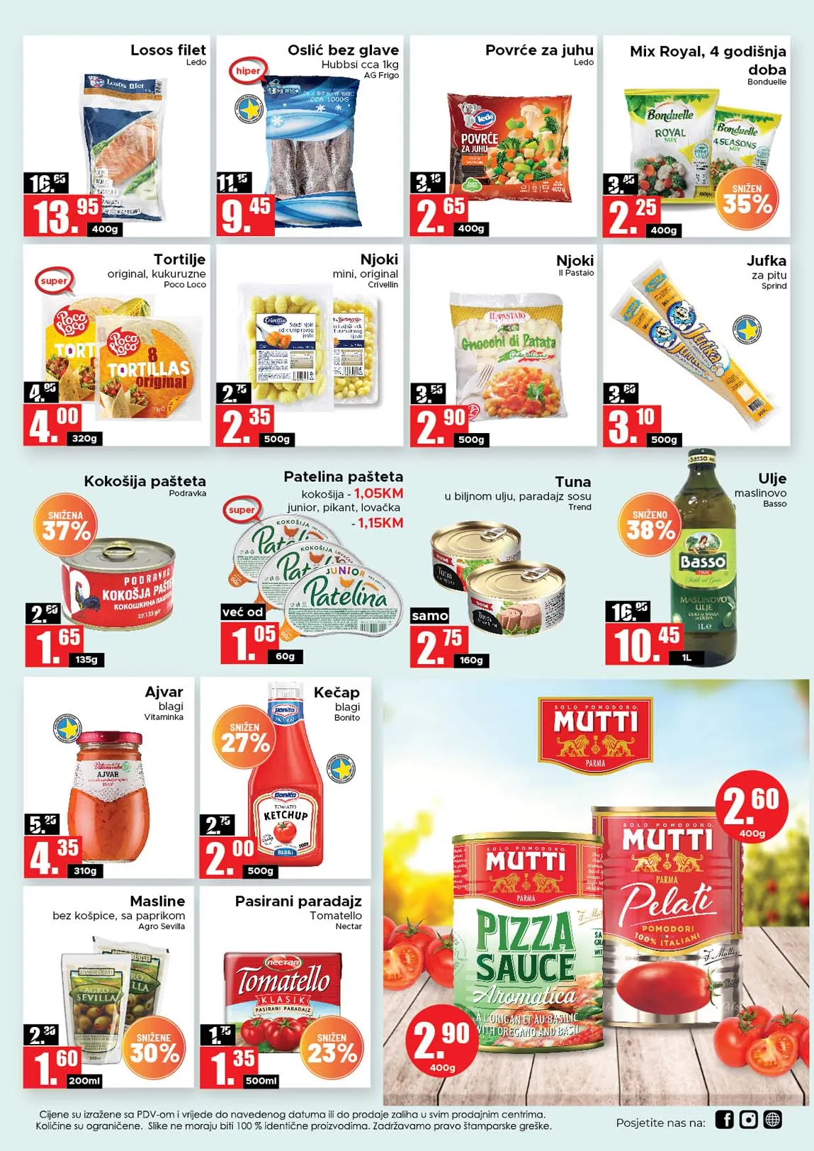 AMKO marketi sniženja