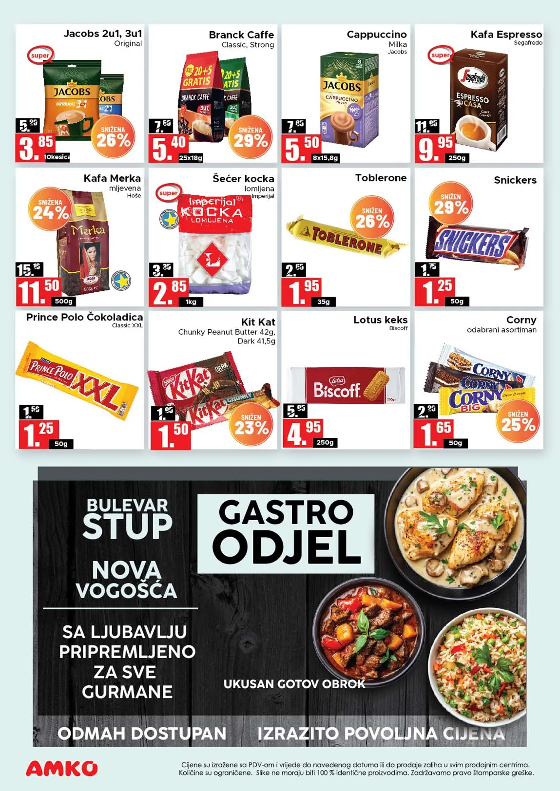 AMKO marketi sniženja
