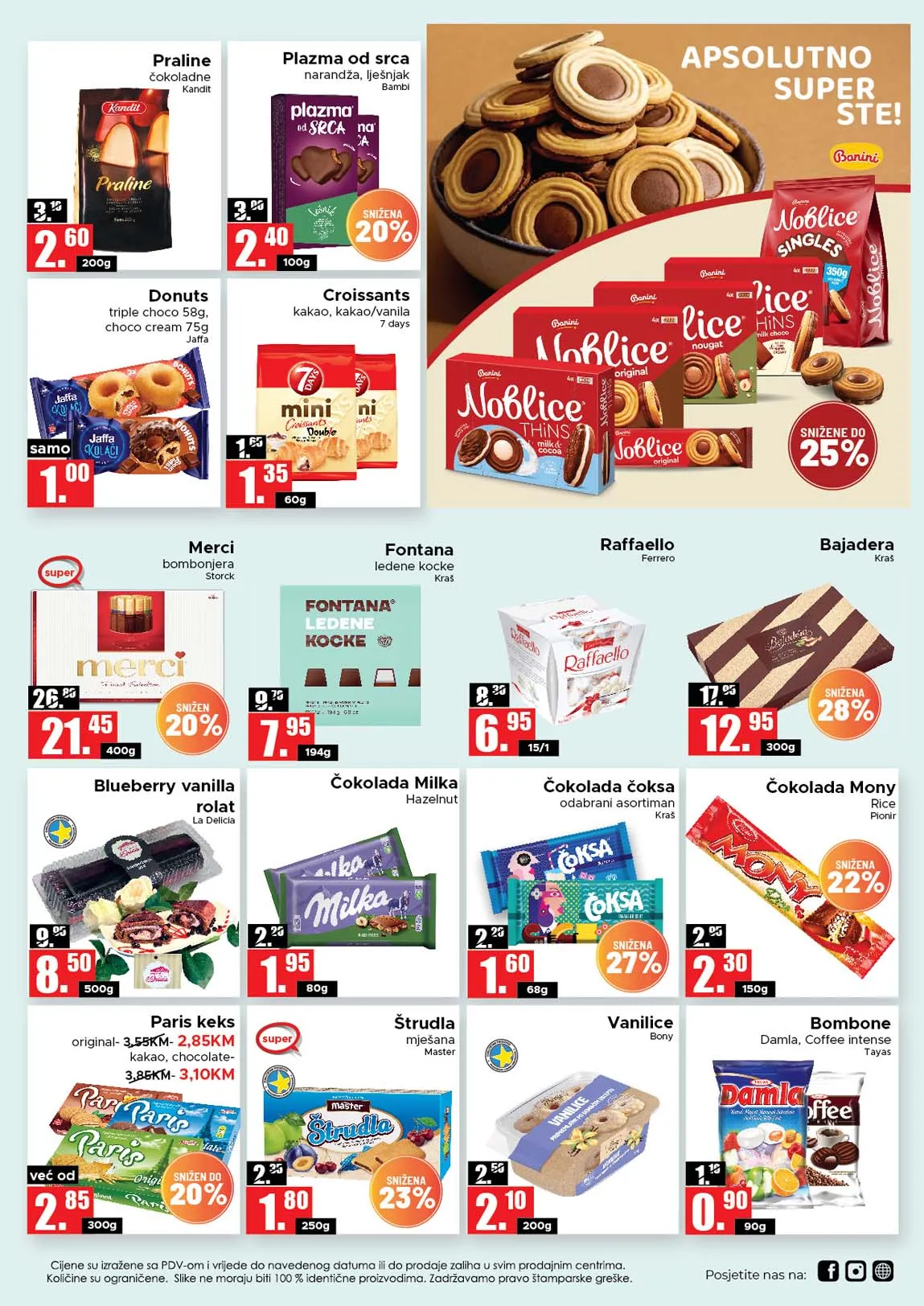 AMKO marketi sniženja