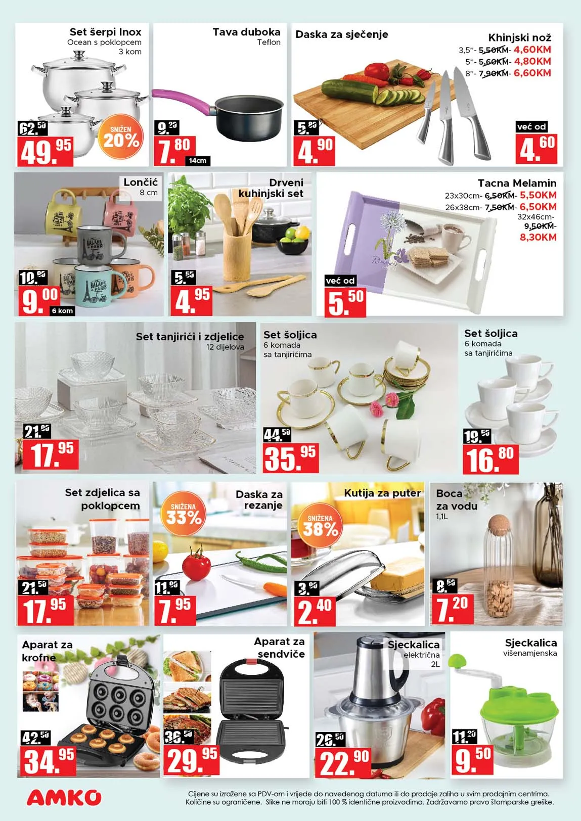 AMKO marketi sniženja