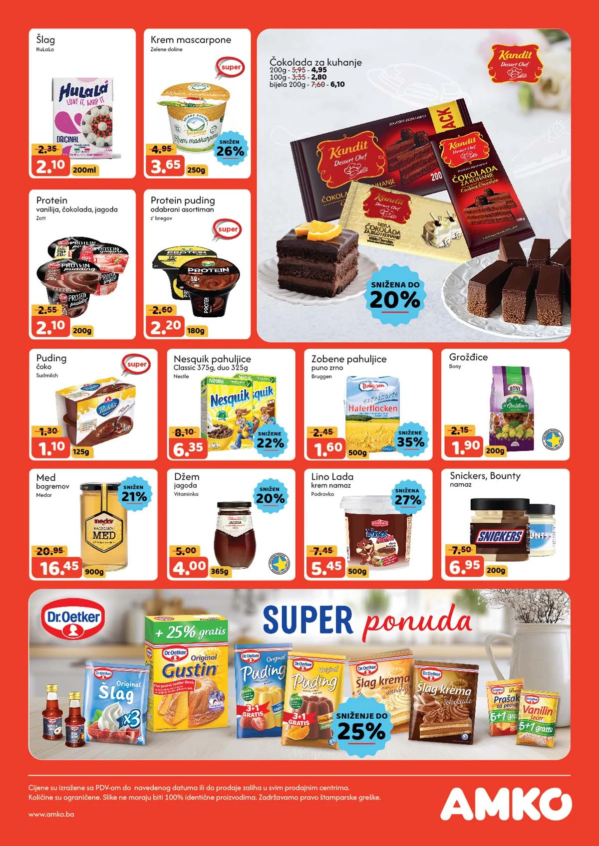 Amko market akcija – povoljna kupovina hrane