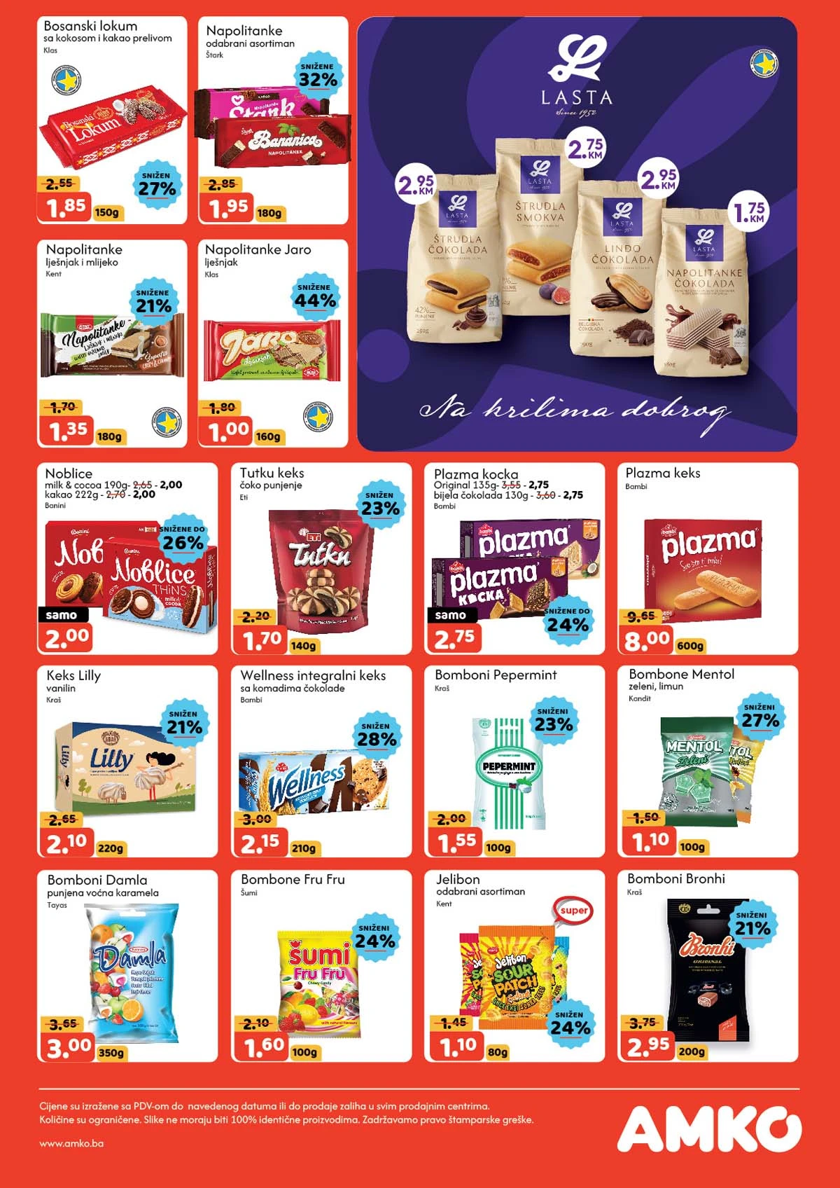 Amko market akcija – povoljna kupovina hrane