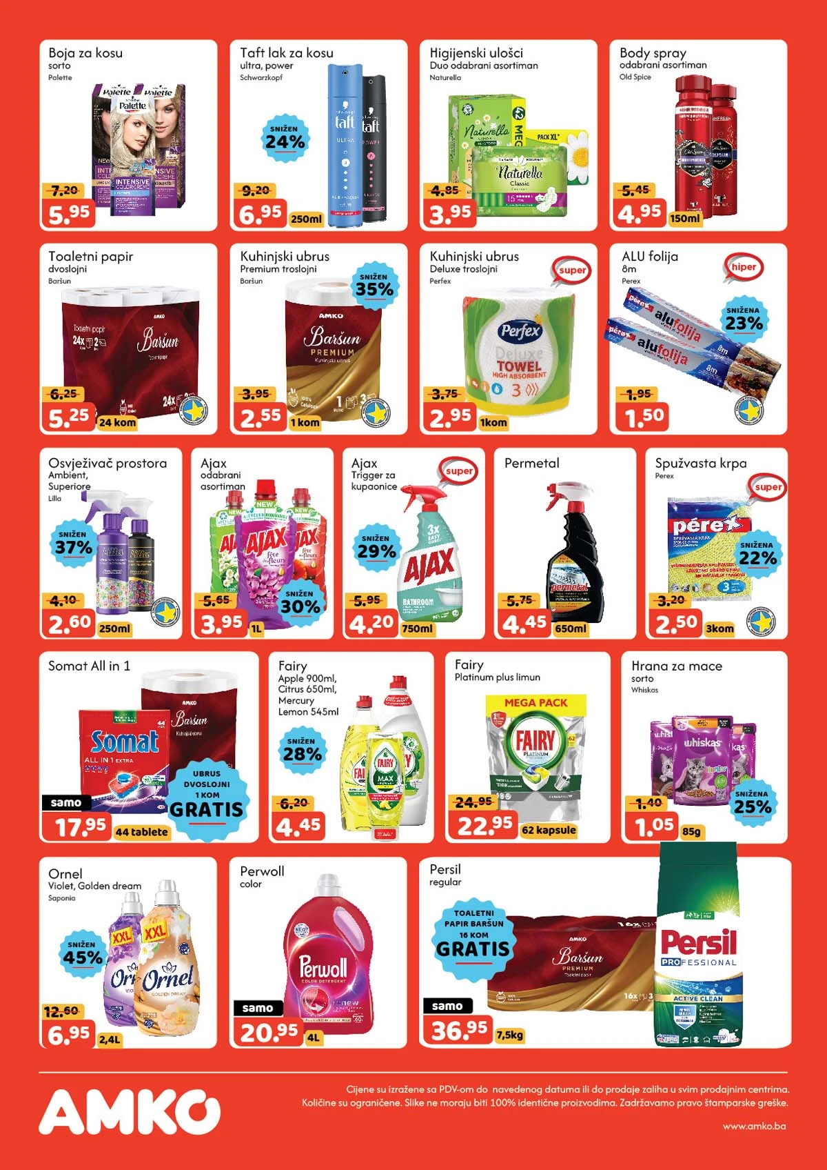 Amko market akcija – povoljna kupovina hrane