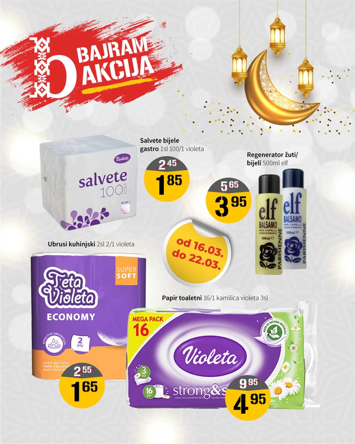 Bazar Bajramska akcija katalog – akcijske cijene prehrane i kućnih proizvoda