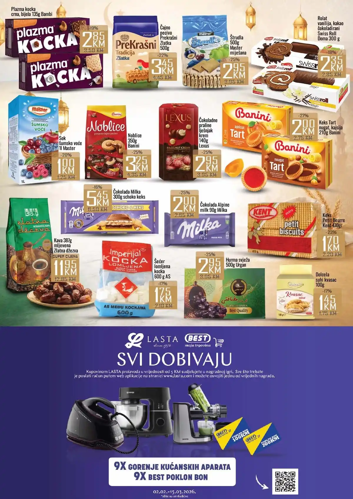 UTD BEST ramazanska akcija katalog strana 6 sniženja do 21. februara 2026