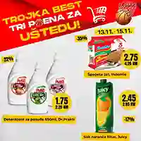 Best Akcija Tri poena za uštedu sniženja do 15.11.2025