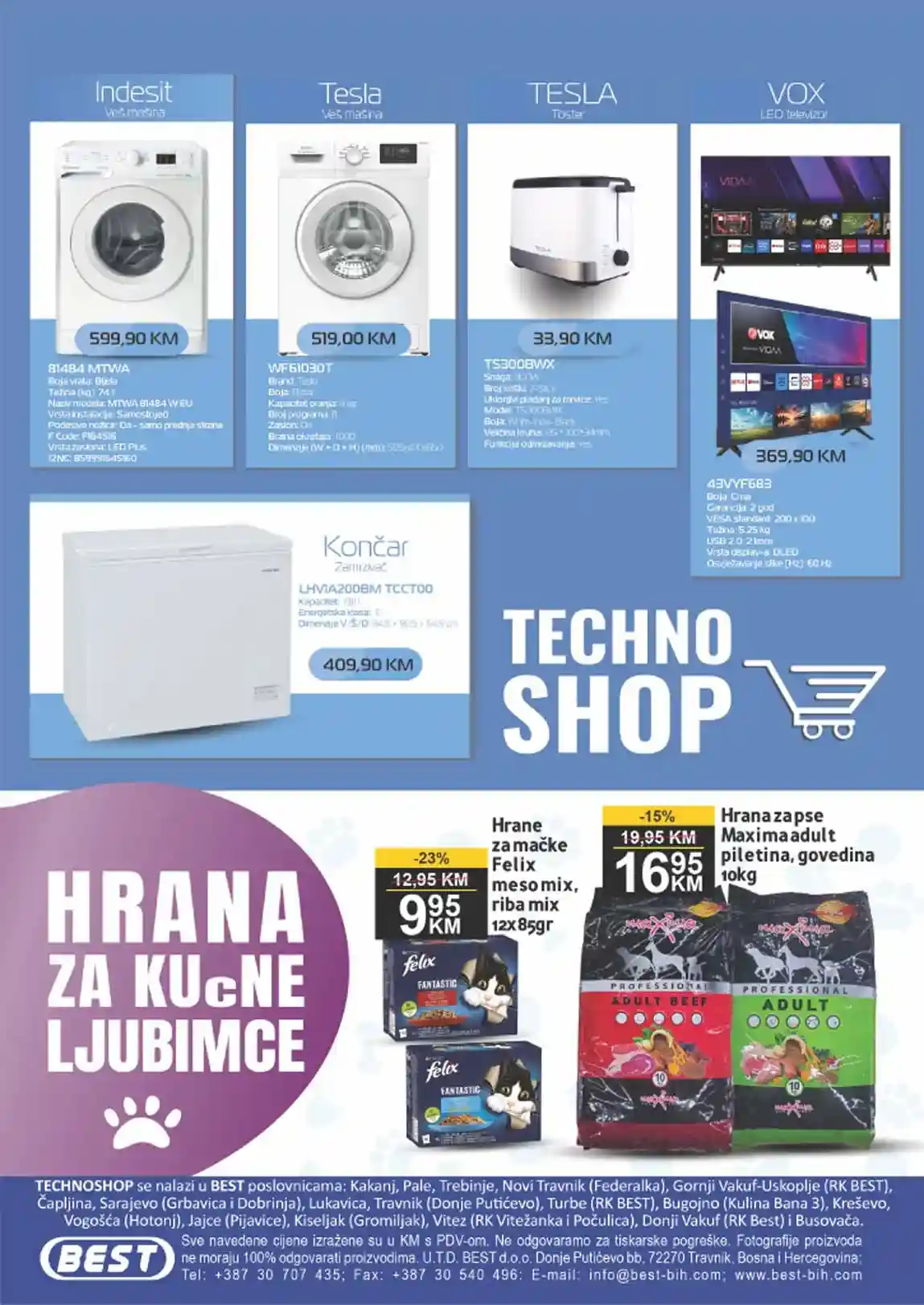 Best akcija kataloga sniženo Best Travnik akcija sniženja