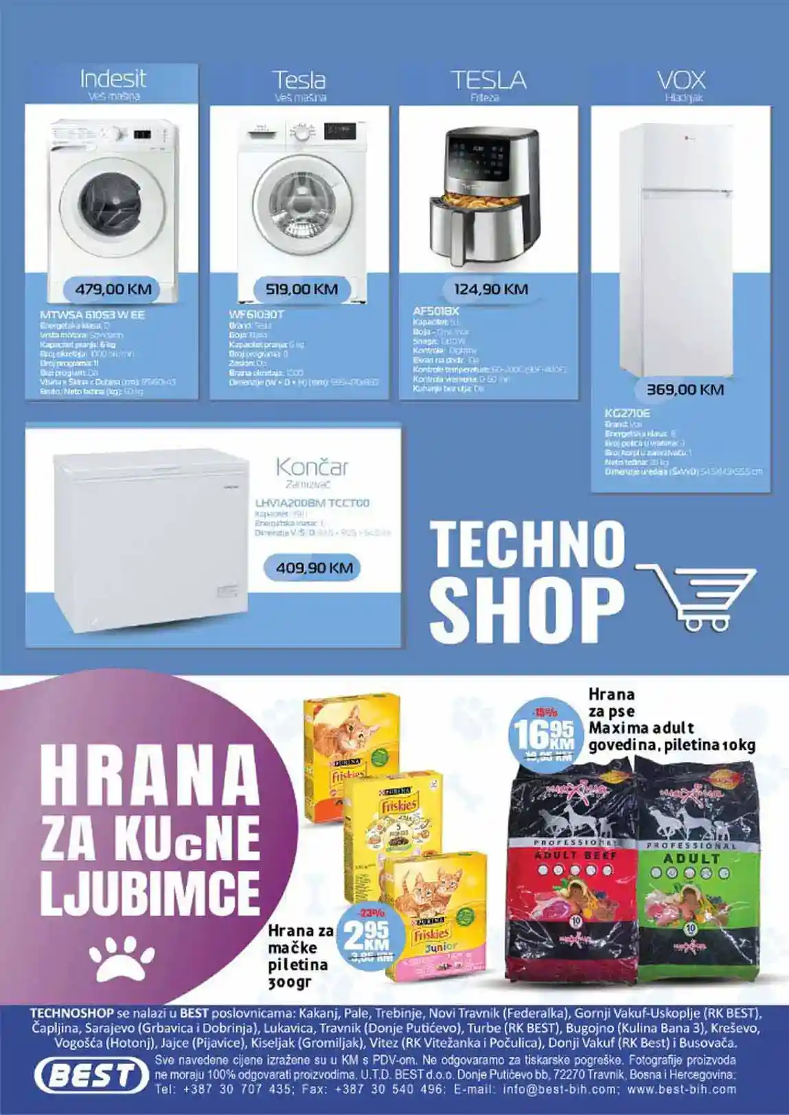 Best akcija kataloga sniženo Best Travnik akcija sniženja