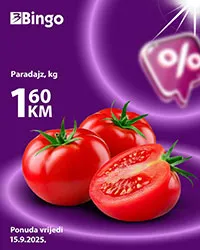 BINGO Akcija HIT PONEDELJKA  sniženja za 15.09.2025