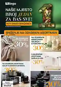 Bingo Gračanica akcija na odabrani asortiman – Sniženja do 14. januara 2026