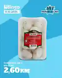Bingo akcija – Hit ponedeljka 15. decembra 2025
