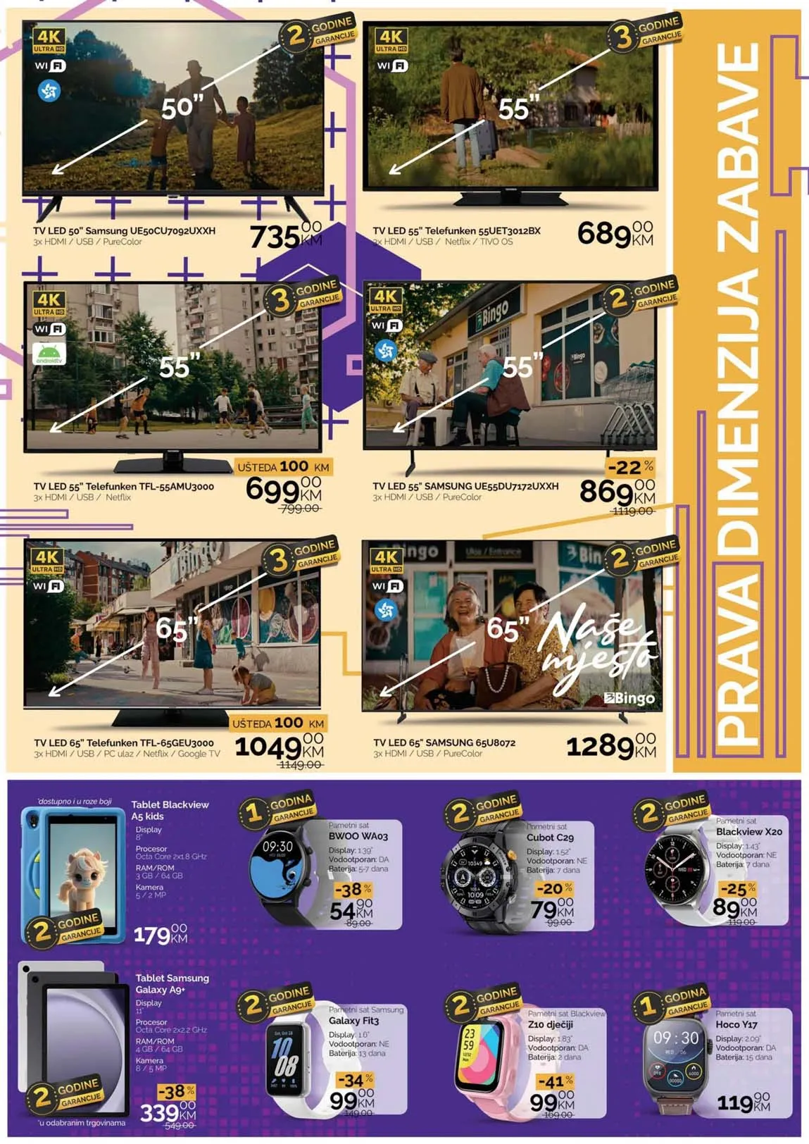 Vikend akcija sniženja Bingo
