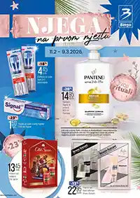 Bingo katalog kozmetike „Njega na prvom mjestu“ – Velika sniženja proizvoda za njegu do 9. marta 2026.