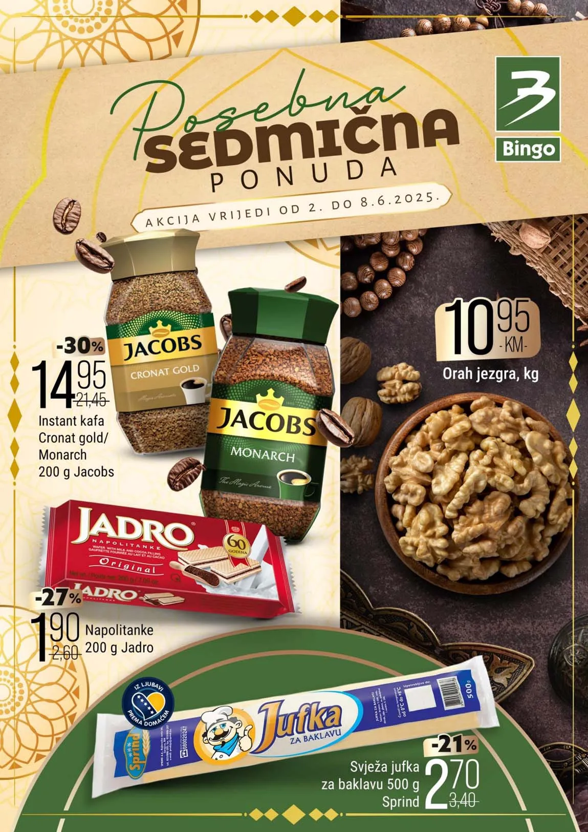 BINGO Akcija POSEBNA PONUDA Katalog Sniženja do 08.06.2025