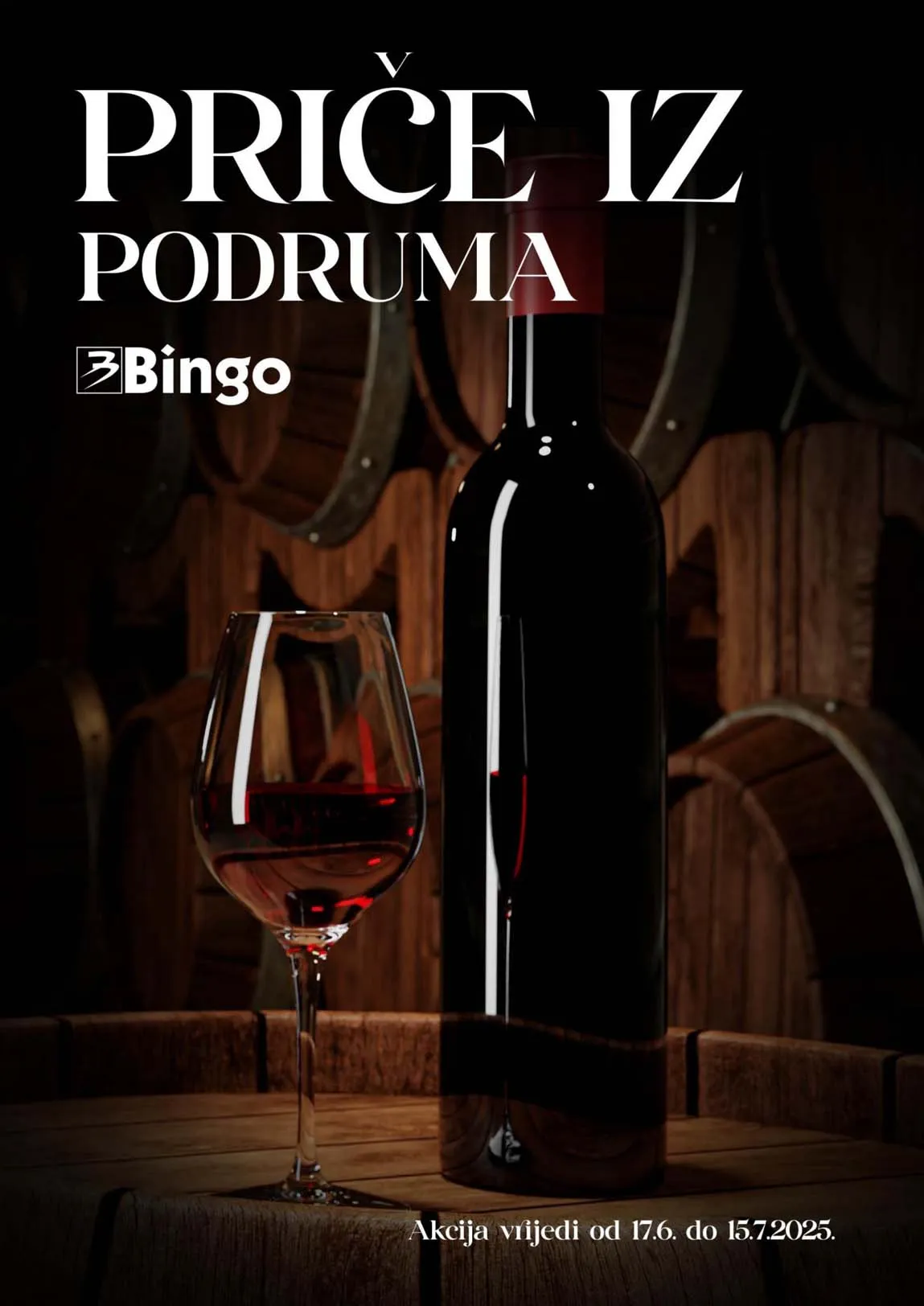 BINGO Akcija PRIČE IZ PODRUMA Katalog Sniženja do 15.07.2025