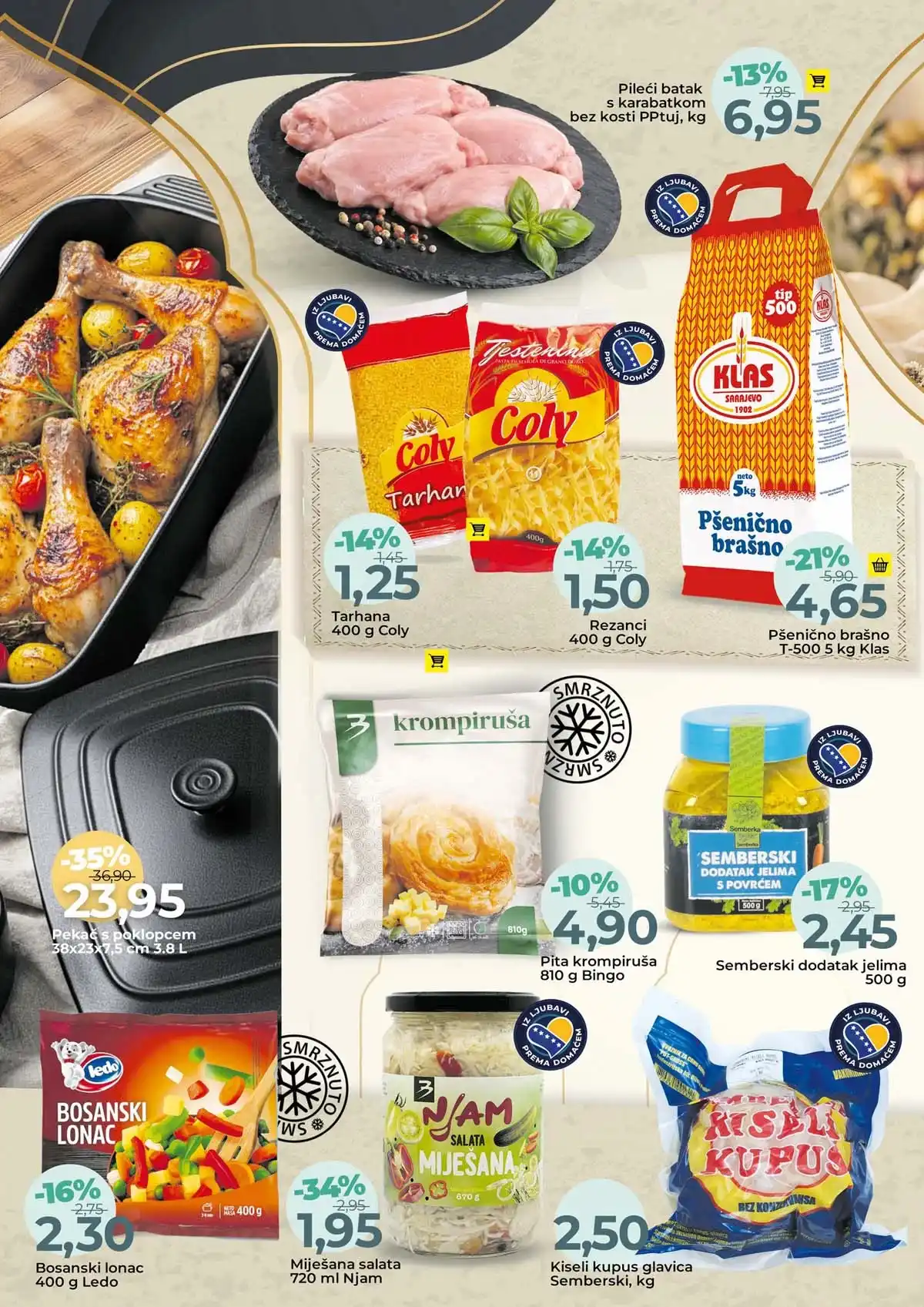 Bingo Ramazanska akcija katalog strana 4 mesni proizvodi za iftar