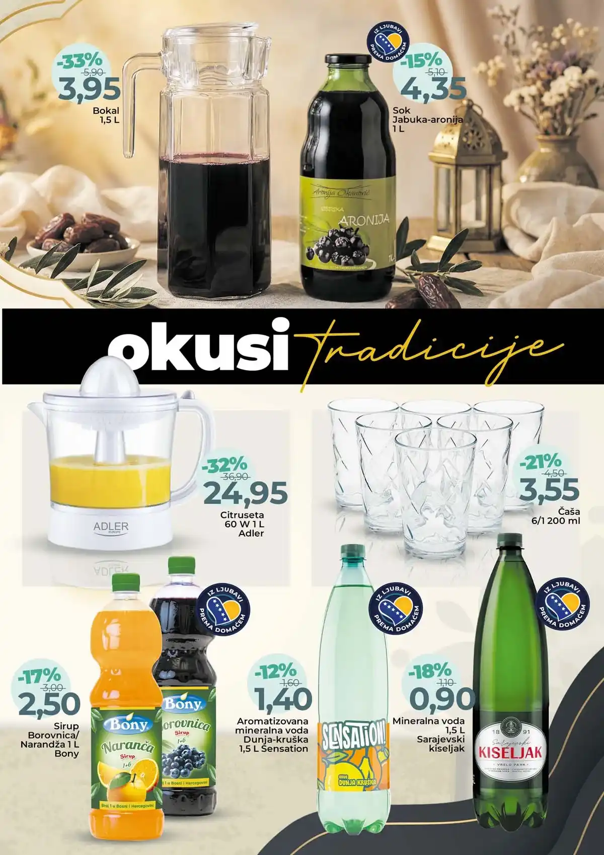 Bingo Ramazanska akcija katalog strana 5 slatkiši i napici