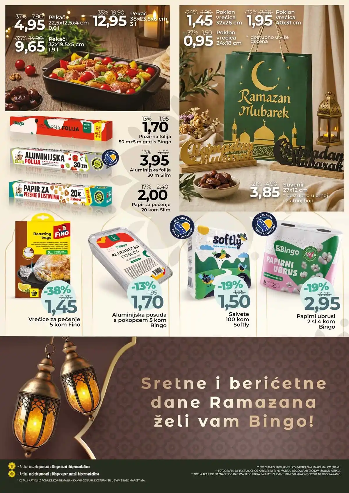 Bingo Ramazanska akcija katalog strana 8 voće i povrće