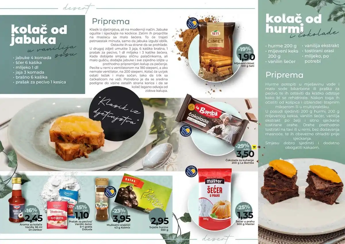 Bingo Ramazanski specijaliteti katalog strana 6 osnovne namirnice