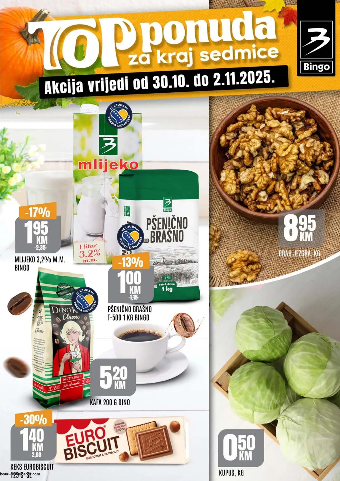 Vikend akcija sniženja Bingo