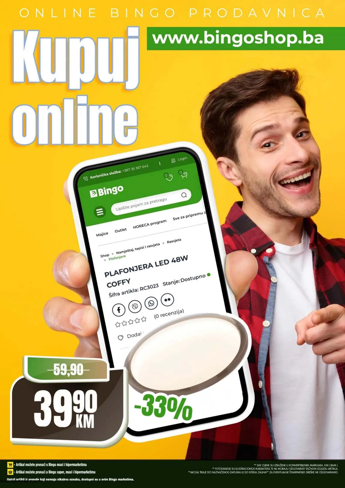 Vikend akcija sniženja Bingo