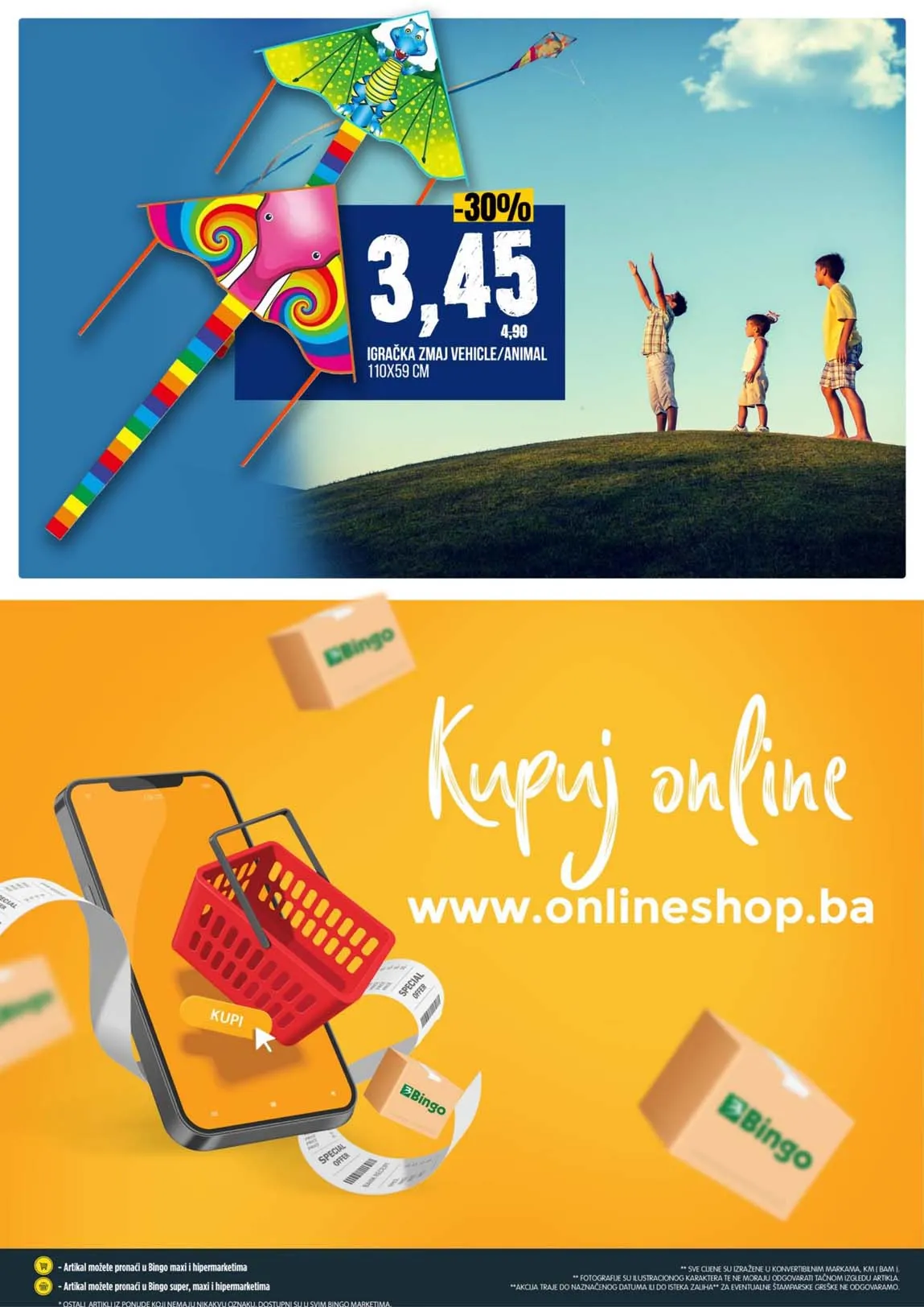 Vikend akcija sniženja Bingo