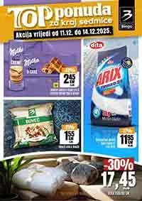 Bingo vikend akcija – TOP ponuda do 14. decembra 2025