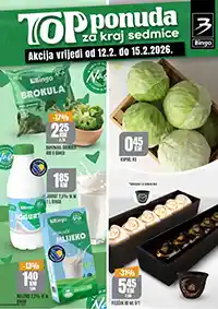Bingo vikend akcija – Velika sniženja prehrane i kućnih potrepština do 15. februara 2026. 🔥 Uštede koje se ne propuštaju