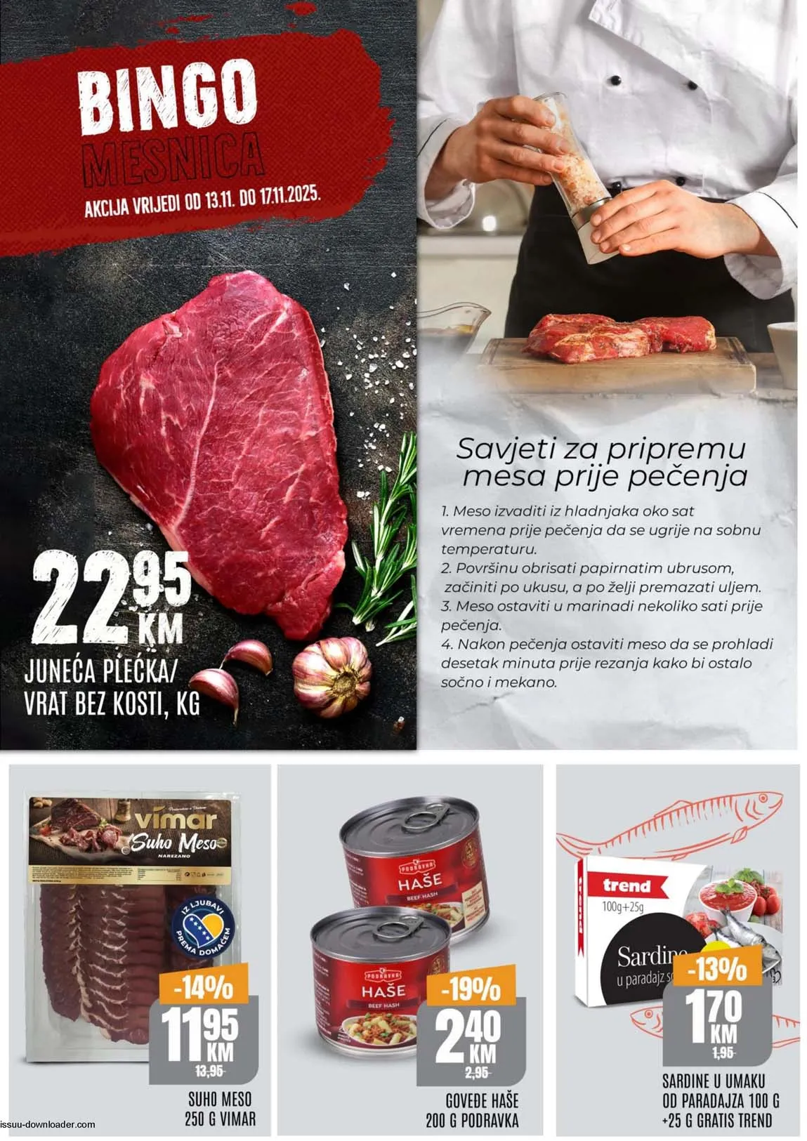 Bingo Vikend akcija sniženja Bingo Vikend akcija