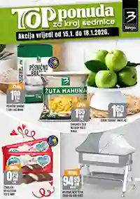 Bingo vikend akcija – Top  ponuda za kraj sedmice – Sniženja do 18. januar 2026