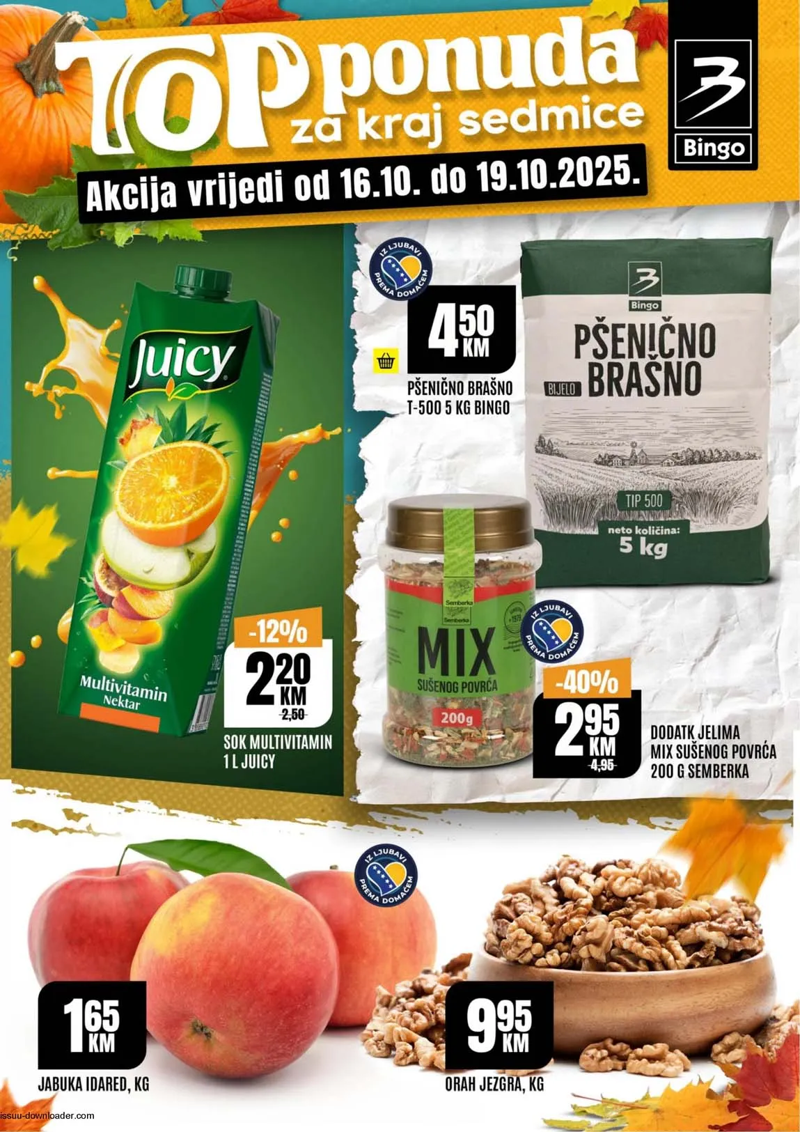 Vikend akcija sniženja Bingo