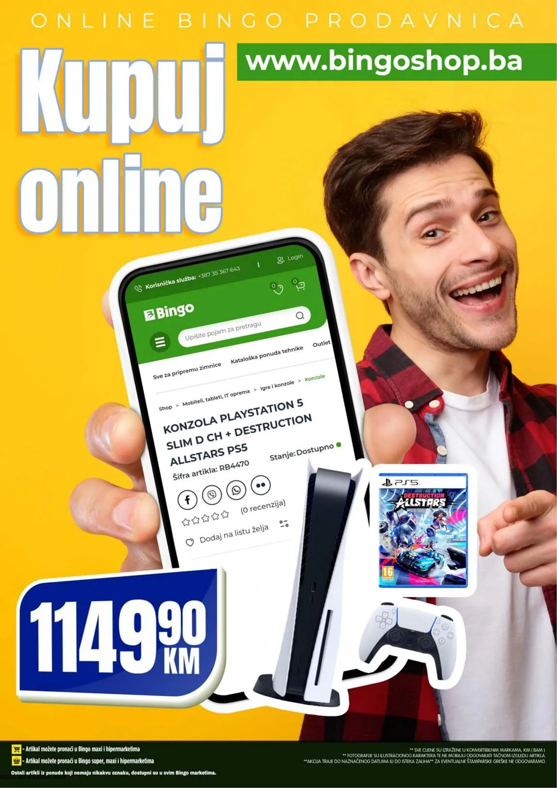 Vikend akcija sniženja Bingo