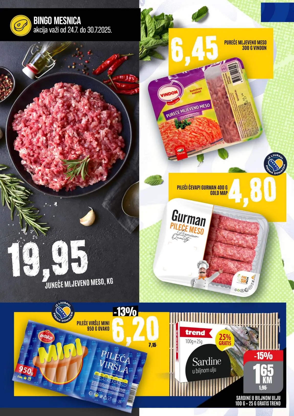 Vikend akcija sniženja Bingo