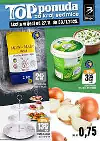 Bingo Vikend akcija Top ponuda za kraj sedmice sniženja do 30.11.2025.