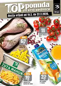 Bingo vikend akcija – Top ponuda za kraj sedmice uz velika sniženja do 22. februara 2026