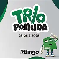 Bingo Trio ponuda – velika sedmična sniženja za kupovinu do 25. februara 2026