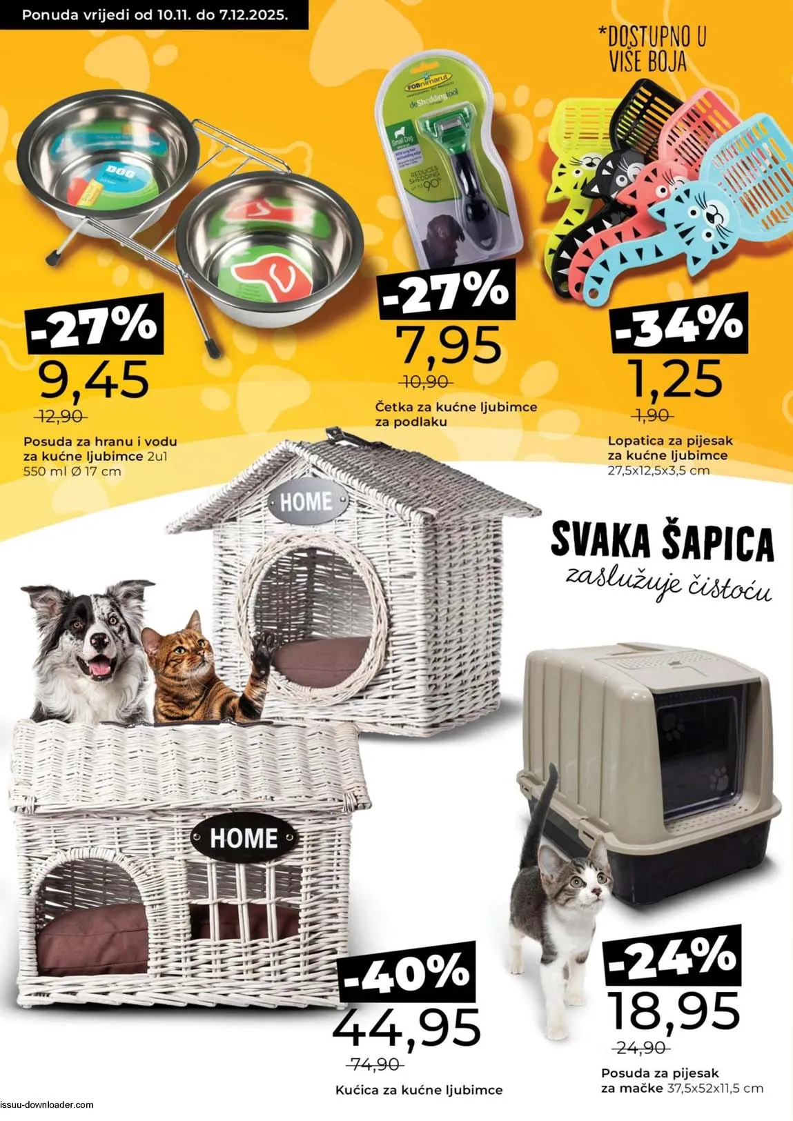 Bingo Waw & Maw katalog – sniženja za ljubimce