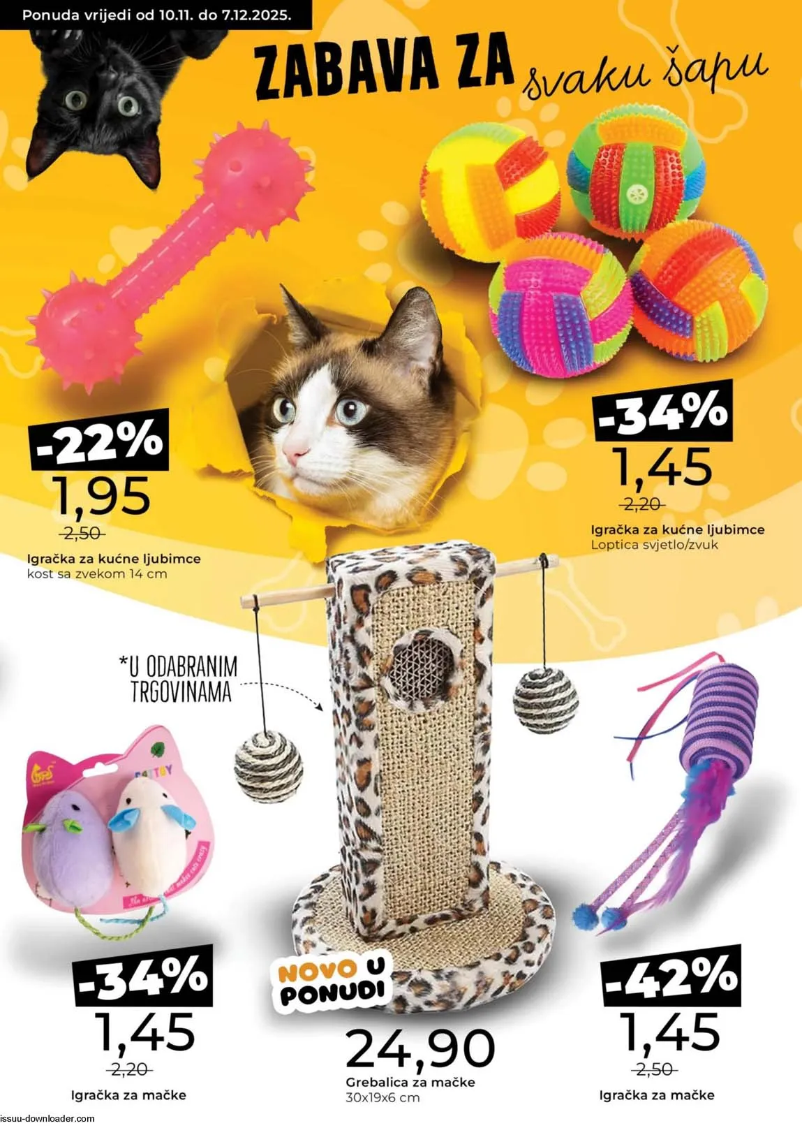 Bingo Waw & Maw katalog – sniženja za ljubimce