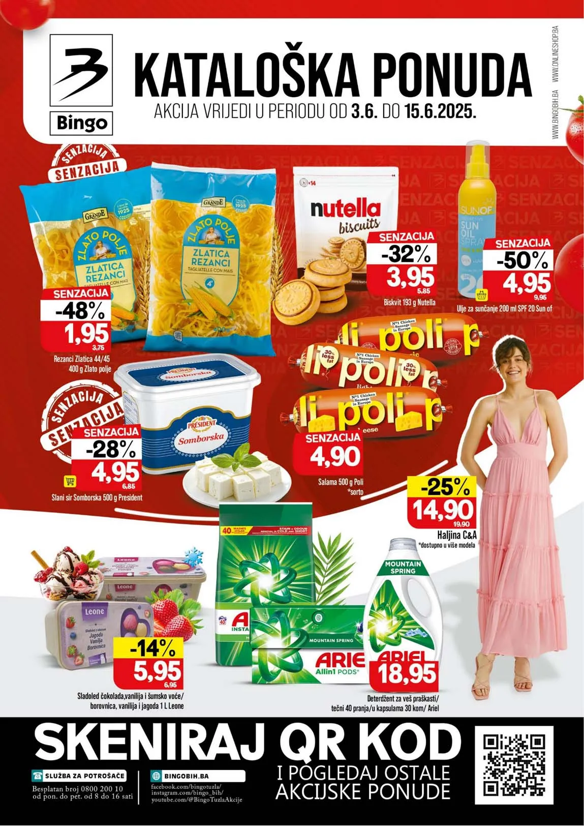 BINGO Akcija Katalog Sniženja do 15.06.2025