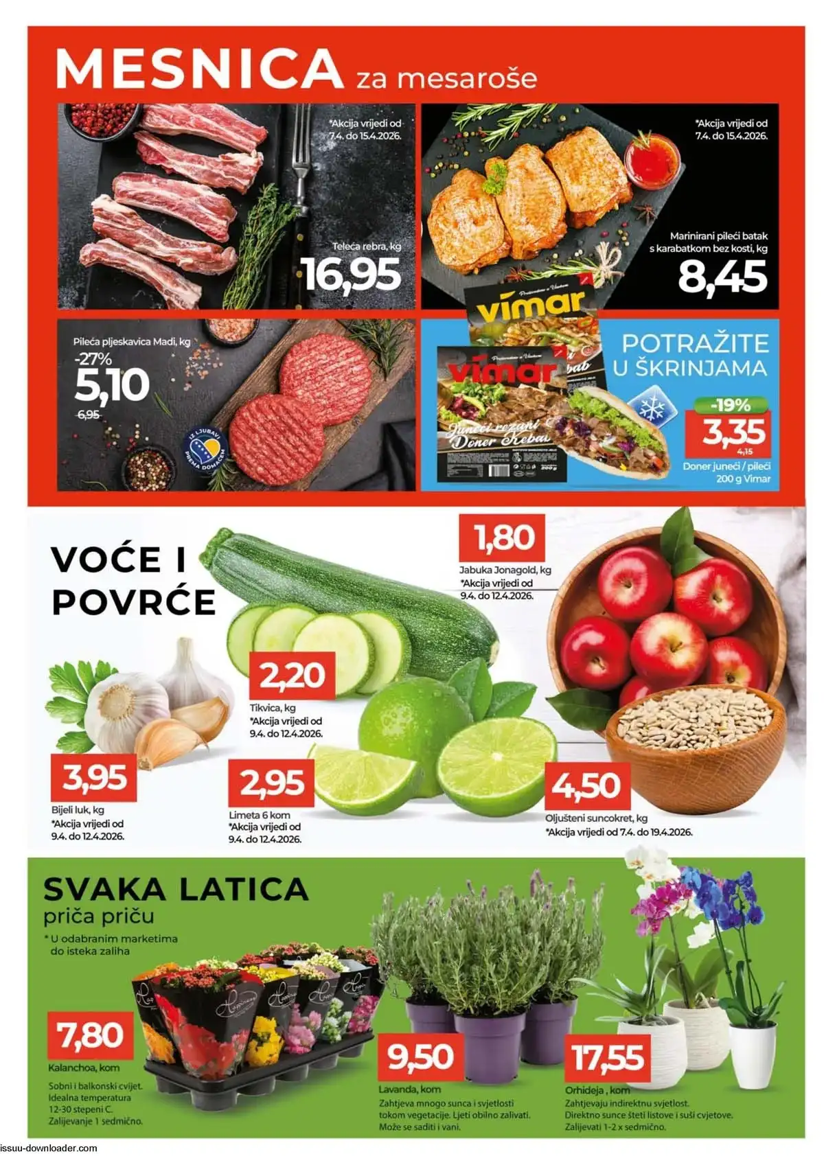 Bingo katalog strana 2 – sniženja do 19. aprila 2026. Bingo katalog sniženja – strana 2 – akcija do 19. aprila 2026.