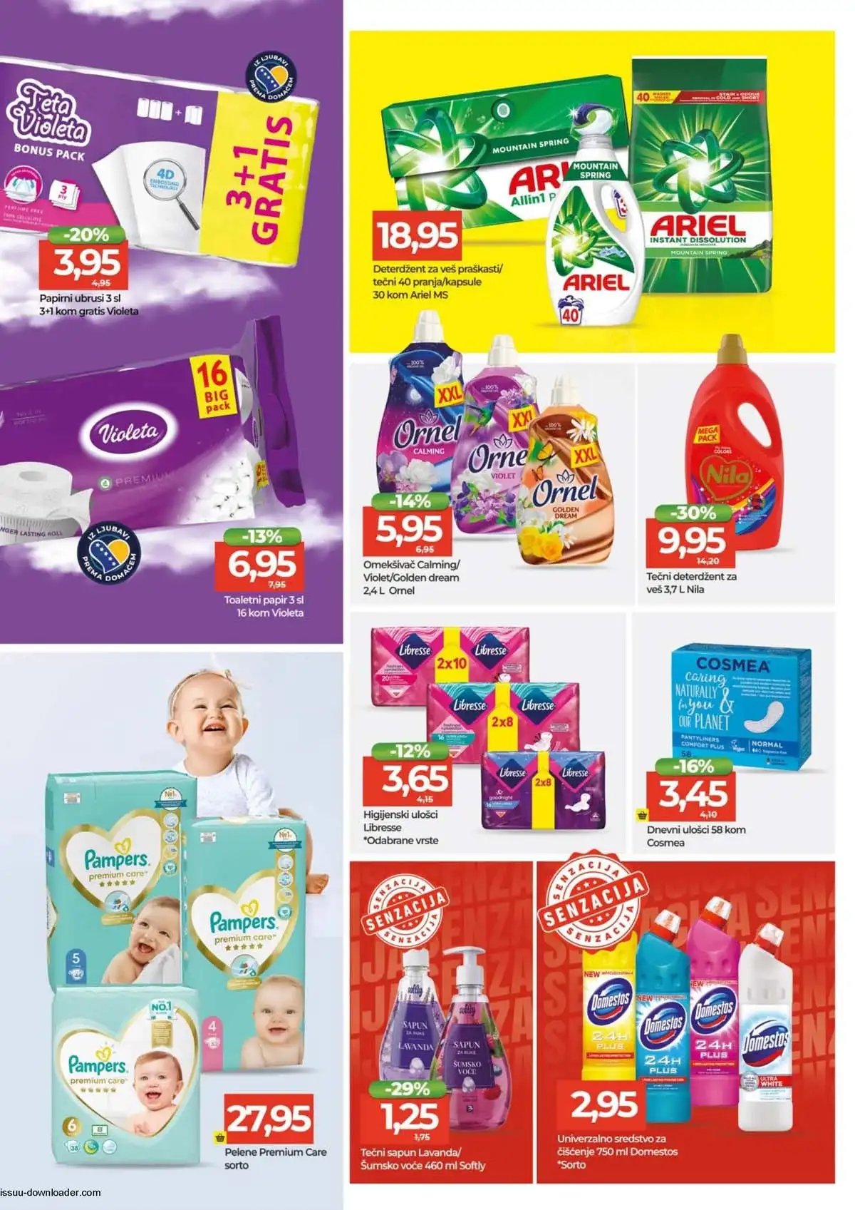 Bingo katalog strana 14 – sniženja do 19. aprila 2026. Bingo katalog sniženja – strana 14 – akcija do 19. aprila 2026.