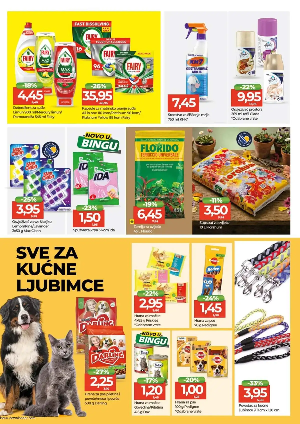 Bingo katalog strana 15 – sniženja do 19. aprila 2026. Bingo katalog sniženja – strana 15 – akcija do 19. aprila 2026.