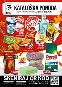 BINGO Akcija Katalog Sniženja do 28.09.2025